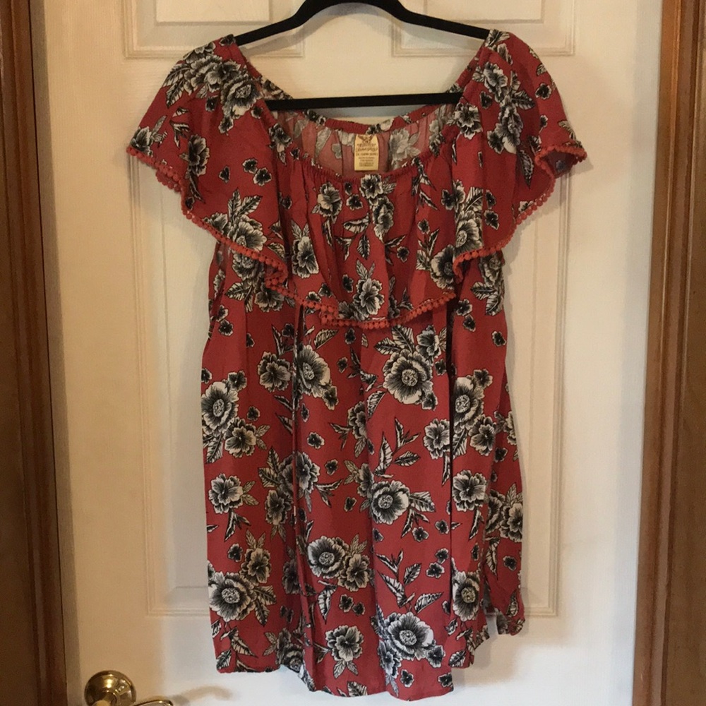 Faded Glory Off The Shoulder Top